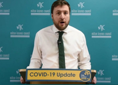 MK Council leader Pete Marland - 390